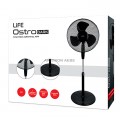 LIFE OSTRO DARK 16'' Standing fan 40cm