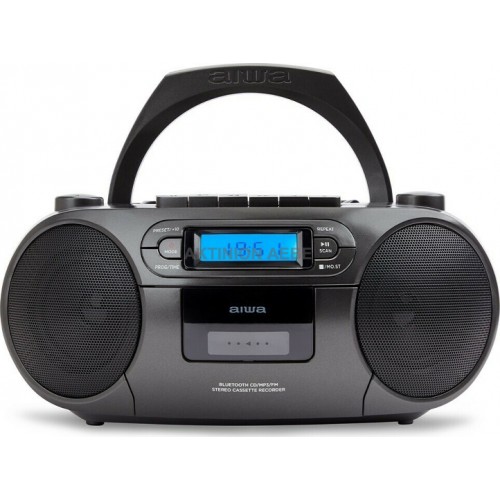 PORTABLE RADIO-CD-TAPE USB MP3 AIWA BBTC-550BK