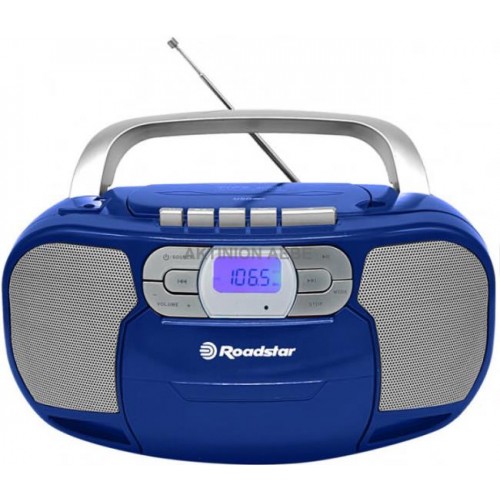 PORTABLE RADIO-CD-TAPE USB MP3 ROADSTAR RCR-4635UMP/BL