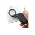 TV-15 TriView™ x5/x10/x15 Folding Loupe Magnifier with Built-In Case