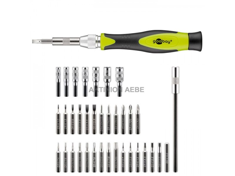 74003 37-piece precision screwdriver set for precision screwing