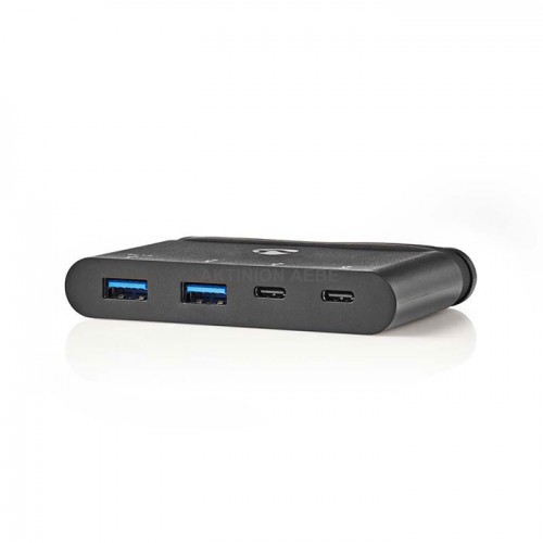 NEDIS TCARF230BK USB 3.1 USB Type-C Male 2xUSB A 2xUSB Type-C