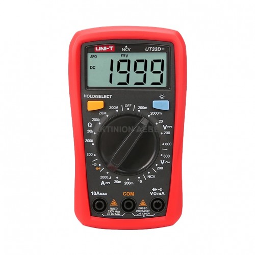 UT33D+ DIGITAL MULTIMETER